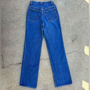 1980’s made in the USA Levi Orange tabs